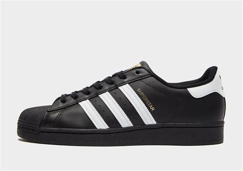 zwarte adidas superstars|Adidas black superstar sole.